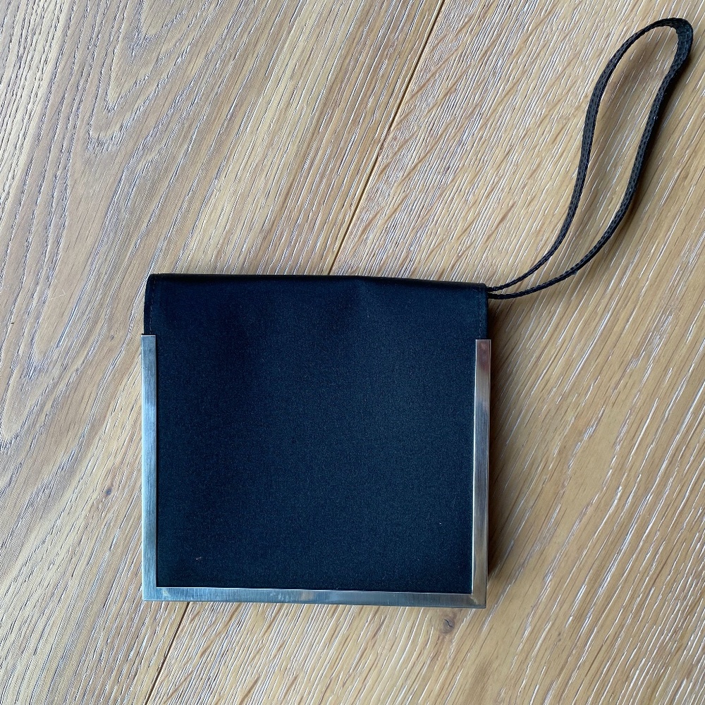 Calvin Klein Collection Satin Clutch